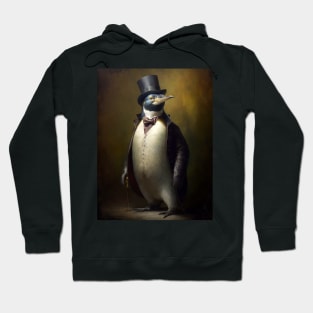 Royal Portrait of a Penguin Hoodie